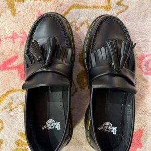 Doc Martens Black Adrian Platform Loafers